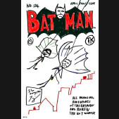 BATMAN #134 (2016 SERIES) COVER F TOM KING APRIL FOOLS CARD STOCK VARIANT