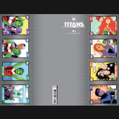 TITANS #1 (2023 SERIES) PERFORATION TRADING CARD CARD STOCK VARIANT