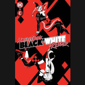 HARLEY QUINN BLACK WHITE REDDER #1