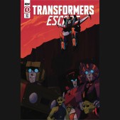 TRANSFORMERS ESCAPE #4 RED POWELL 1 IN 10 INCENTIVE VARIANT 