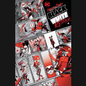 HARLEY QUINN BLACK WHITE REDDER #4