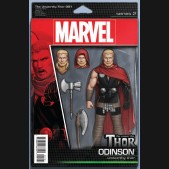 UNWORTHY THOR #1 CHRISTOPHER ACTION FIGURE VARIANT COVER