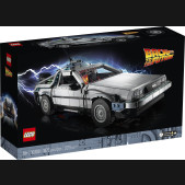 LEGO ICONS 10300 BACK TO THE FUTURE TIME MACHINE DELOREAN