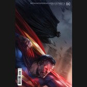 BATMAN SUPERMAN WORLDS FINEST #5 (2022 SERIES) FRANCESCO MATTINA CARD STOCK VARIANT