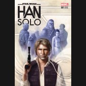 STAR WARS HAN SOLO #4 FAGAN 1 IN 25 INCENTIVE VARIANT COVER