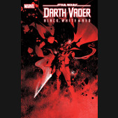 STAR WARS DARTH VADER BLACK WHITE AND RED #2