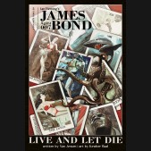 JAMES BOND LIVE AND LET DIE HARDCOVER