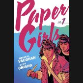 PAPER GIRLS BACKPACK EDITION VOLUME 1 GRAPHIC NOVEL CLIFF CHIANG COVER