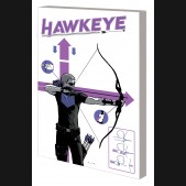 HAWKEYE BY FRACTION & AJA THE SAGA OF BARTON AND BISHOP DM VARIANT GRAPHIC NOVEL