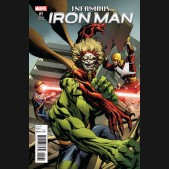 INFAMOUS IRON MAN #1 MCKONE CHAMPIONS VARIANT COVER