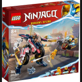 LEGO NINJAGO 71792 SORAS TRANSFORMING MECH BIKE RACER