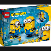 LEGO MINIONS DESPICABLE ME 75551 BRICK BUILT MINIONS AND THEIR LAIR