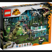 LEGO JURASSIC WORLD 76949 GIGANOTOSAURUS AND THERIZINOSAURUS ATTACK