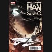 STAR WARS HAN SOLO #4 HANS MILLENNIUM FALCON 1 IN 10 INCENTIVE VARIANT COVER