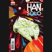 STAR WARS HAN SOLO #5 DEL MUNDO MILLENNIUM FALCON 1 IN 10 INCENTIVE VARIANT COVER