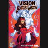 VISION AND THE SCARLET WITCH FEAR THE REAPER GRAPHIC NOVEL