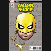 IRON FIST #73 (2017 SERIES) LEGACY MCKONE HEADSHOT VARIANT LEGACY