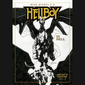 MIKE MIGNOLAS HELLBOY IN HELL ARTISTS EDITION BOOK 2 HARDCOVER MIKE MIGNOLA COVER