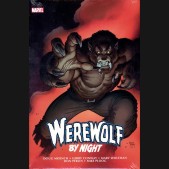 WEREWOLF BY NIGHT OMNIBUS DM VARIANT HARDCOVER