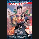 JUSTICE LEAGUE REBIRTH DELUXE COLLECTION BOOK 1 HARDCOVER