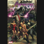 SAVAGE AVENGERS BY GERRY DUGGAN OMNIBUS HARDCOVER MIKE DEODATO DM VARIANT COVER * NOTE Dust Jacket Tear