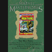 MARVEL MASTERWORKS MAN-THING VOLUME 1 HARDCOVER DM VARIANT COVER