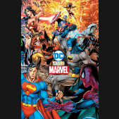 DC VERSUS MARVEL OMNIBUS HARDCOVER DM EXCLUSIVE VARIANT COVER