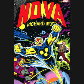 NOVA RICHARD RIDER OMNIBUS HARDCOVER JOHN BUSCEMA COVER