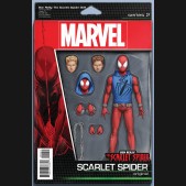 BEN REILLY SCARLET SPIDER #1 CHRISTOPHER ACTION FIGURE VARIANT COVER