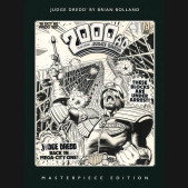 JUDGE DREDD BY BRIAN BOLLAND MASTERPIECE EDITION GRAPHIC NOVEL