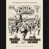 2000AD ART OF MICK MCMAHON APEX EDITION HARDCOVER