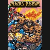 HEROES REBORN OMNIBUS HARDCOVER BRETT BOOTH COVER