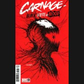 CARNAGE BLACK WHITE AND BLOOD #1 GLEASON WEBHEAD VARIANT