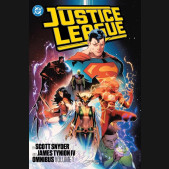 JUSTICE LEAGUE BY SNYDER AND TYNION IV OMNIBUS VOLUME 1 HARDCOVER