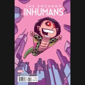UNCANNY INHUMANS ANNUAL #1 SKOTTIE YOUNG BABY VARIANT COVER