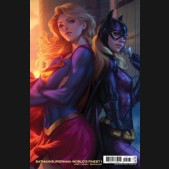 BATMAN SUPERMAN WORLDS FINEST #1 (2022 SERIES) COVER C STANLEY ARTGERM LAU CARD STOCK VARIANT