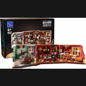 PANTASY SHERLOCK HOLMES 221B BAKER STREET BUILDING BLOCK SET INCLUDES 4 FIGURES