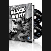 BATMAN BLACK AND WHITE VOLUME 1 HARDCOVER AND DVD BLU RAY SET