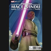 STAR WARS JEDI REPUBLIC MACE WINDU #1 RAHZZAH 1 IN 10 INCENTIVE VARIANT 