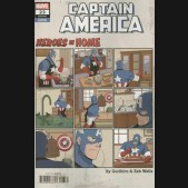 CAPTAIN AMERICA #23 (2018 SERIES) GURIHIRU HEROES AT HOME VARIANT