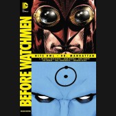 BEFORE WATCHMEN NITE OWL DR MANHATTAN DELUXE HARDCOVER (Corner Dink)