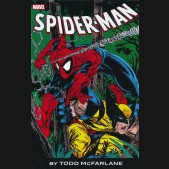 SPIDER-MAN BY MCFARLANE OMNIBUS DM WOLVERINE VARIANT HARDCOVER