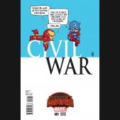 CIVIL WAR #1 (2015 SERIES) SKOTTIE YOUNG BABY VARIANT