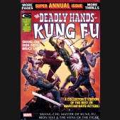 DEADLY HANDS OF KUNG FU OMNIBUS VOLUME 1 HARDCOVER CARDY DM VARIANT COVER