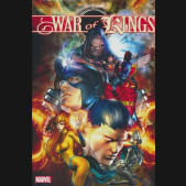WAR OF KINGS OMNIBUS HARDCOVER BRANDON PETERSON DM VARIANT COVER