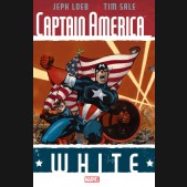CAPTAIN AMERICA WHITE HARDCOVER
