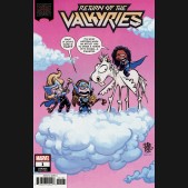 KING IN BLACK RETURN OF VALKYRIES #1 SKOTTIE YOUNG BABY VARIANT COVER
