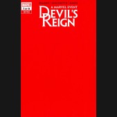 DEVILS REIGN #1 RED BLANK VARIANT