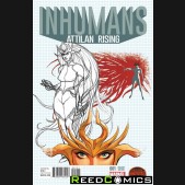 Inhumans Attilan Rising #1 (1 in 25 Design Incentive Variant Cover)