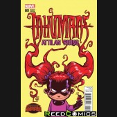 Inhumans Attilan Rising #1 (Skottie Young Baby Variant Cover)